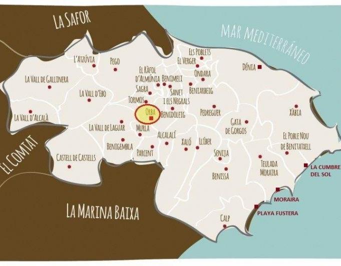 384-16pMU - Terreno en venta en Murla, Costa Blanca, España