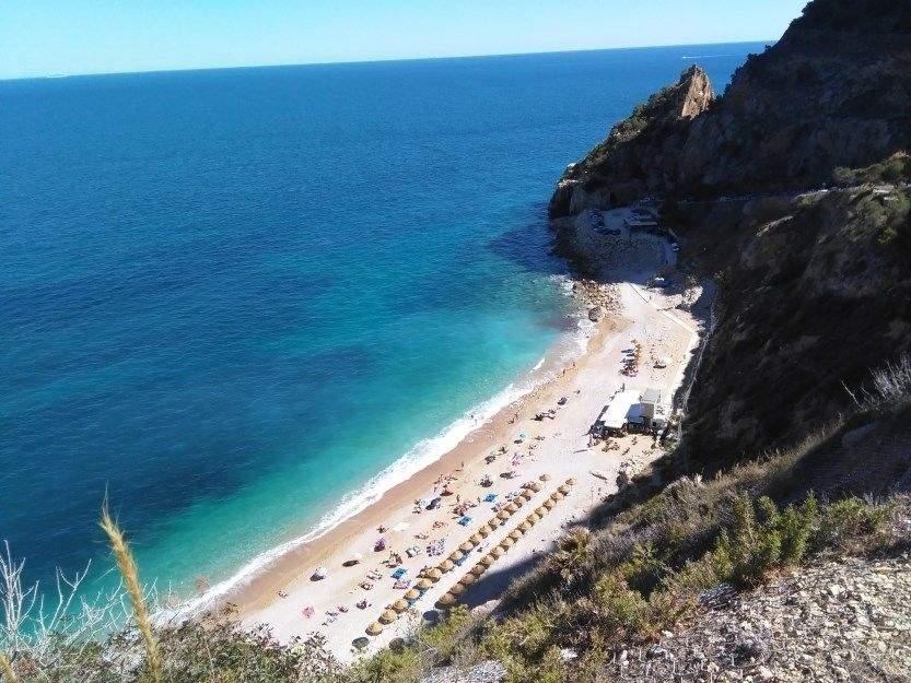 Grondstuk for sale, Benitachell, Costa Blanca, Spanje, uitzicht op zee