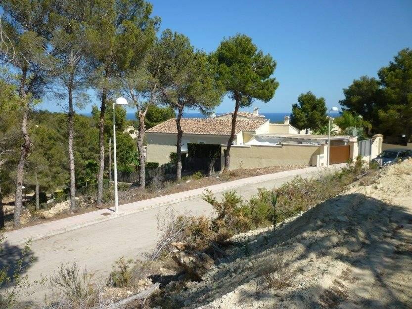 Parcela en venta, Benissa, Costa Blanca, España, vistas al mar