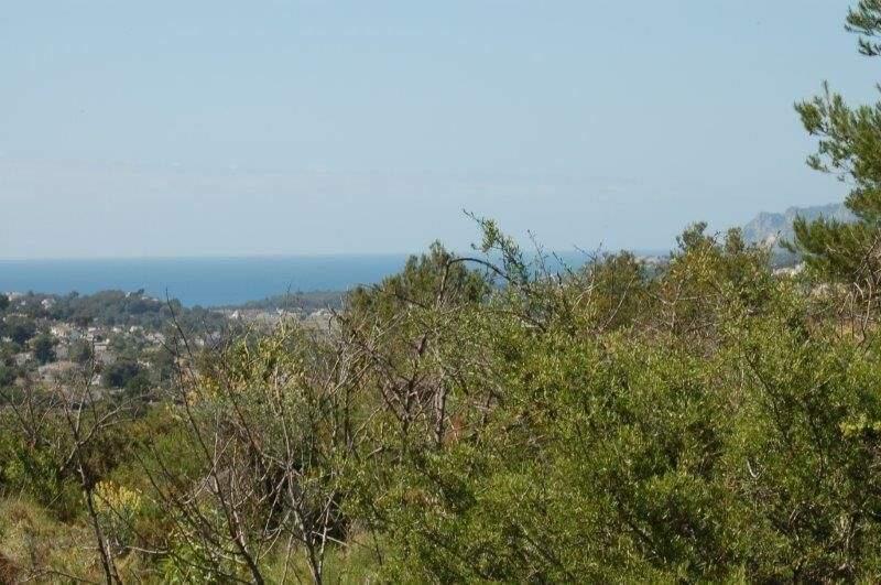 Grondstuk for sale, Benitachell, Costa Blanca, Spanje, uitzicht op zee