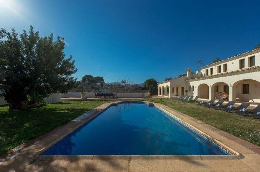 Elegant landhuis voor de verkoop, Benissa, Costa Blanca, Spanje, zeezicht