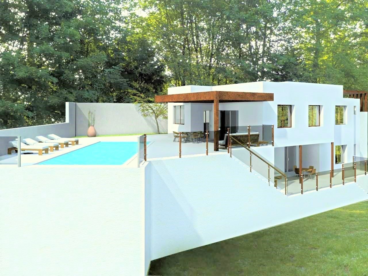 Projekt Villa zum Verkauf, Baladrar, Benissa Costa, Alicante, Spanien