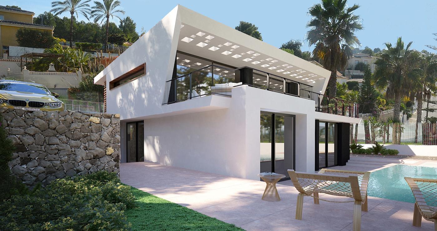 Moderne villa te koop, Calpe, Costa Blanca
