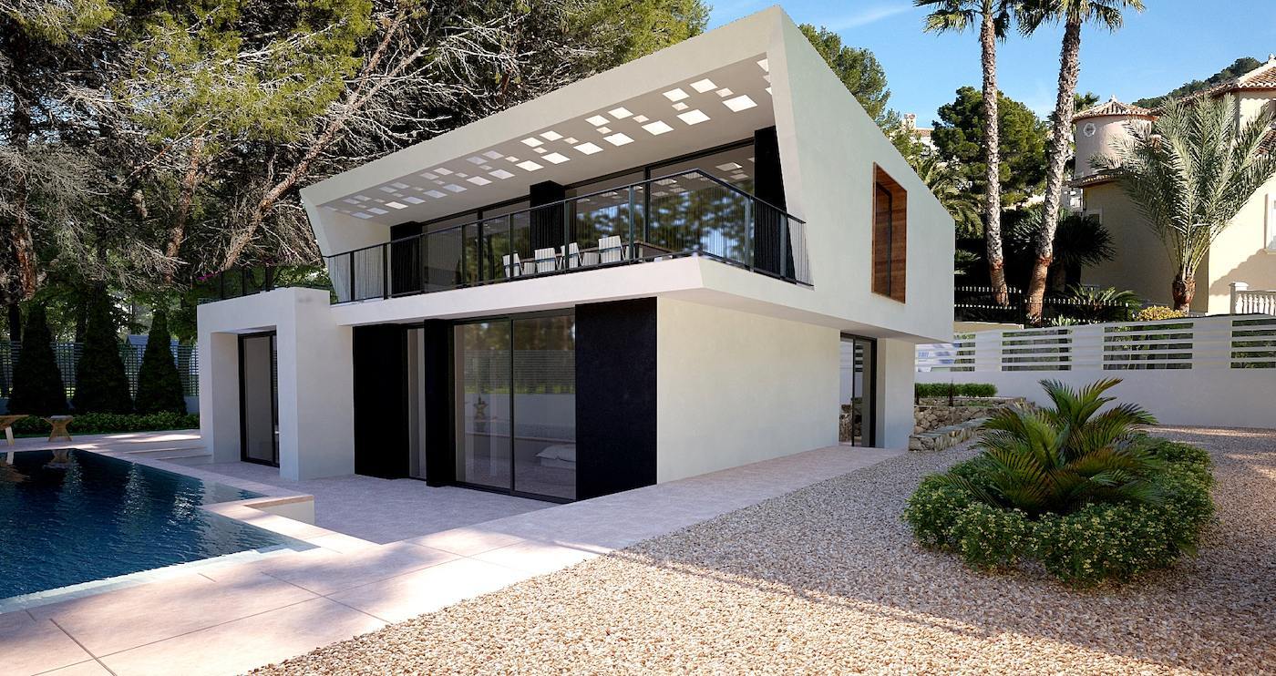 Moderne Villa zum Verkauf, Calpe, Costa Blanca