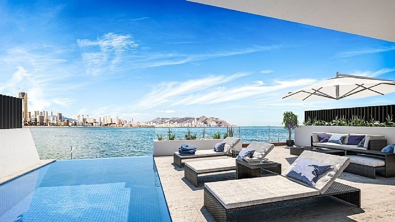 Luxury apartments for sale, Benidorm, Costa Blanca, sea view