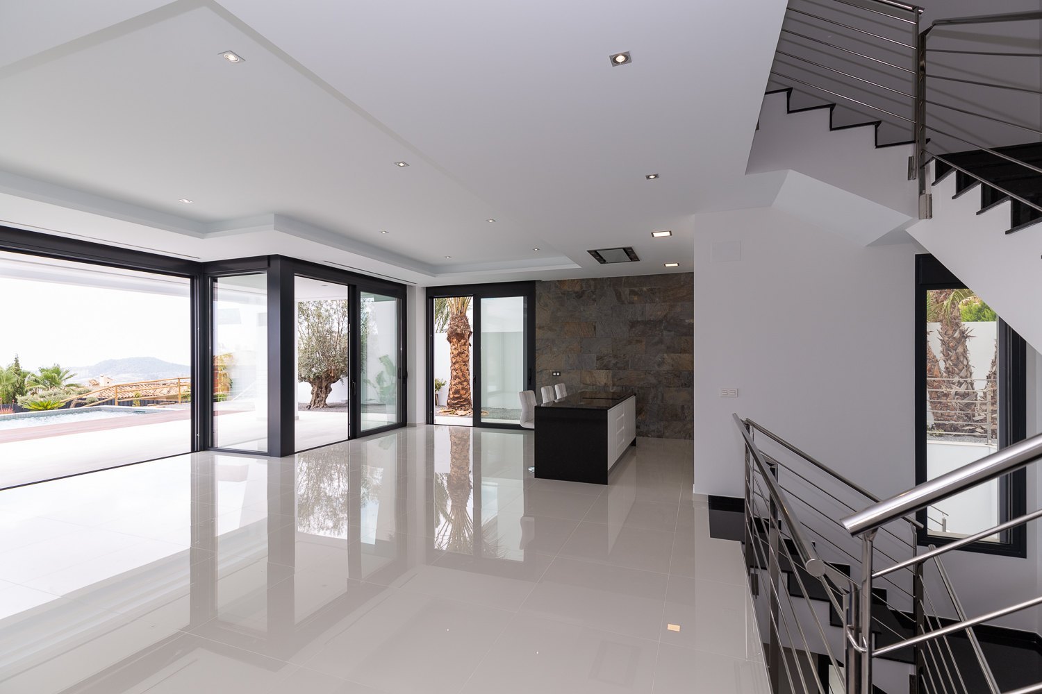 Moderne villa te koop, Finestrat, Costa Blanca, Spanje, zeezicht