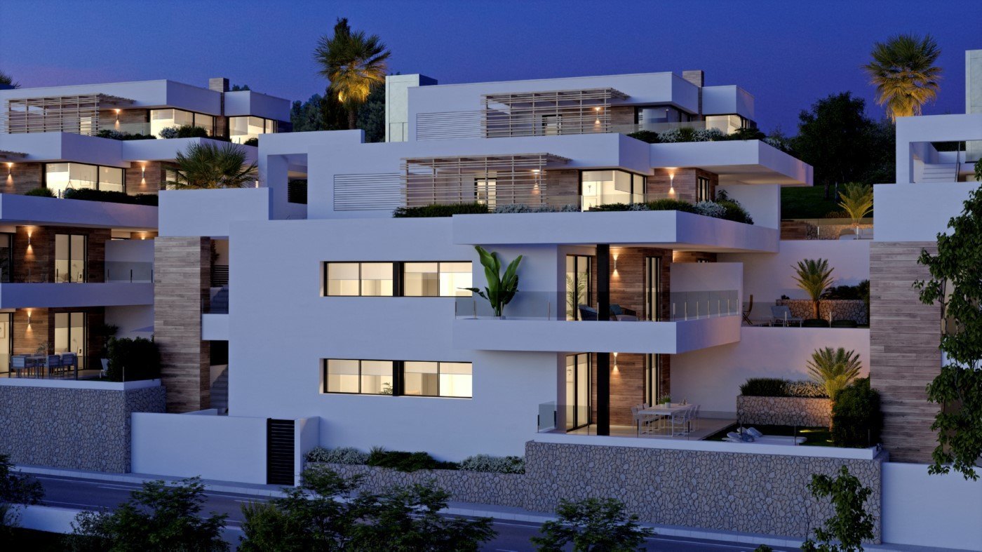 Moderne Wohnungen zu verkaufen, Benitachell, Costa Blanca, Spanien