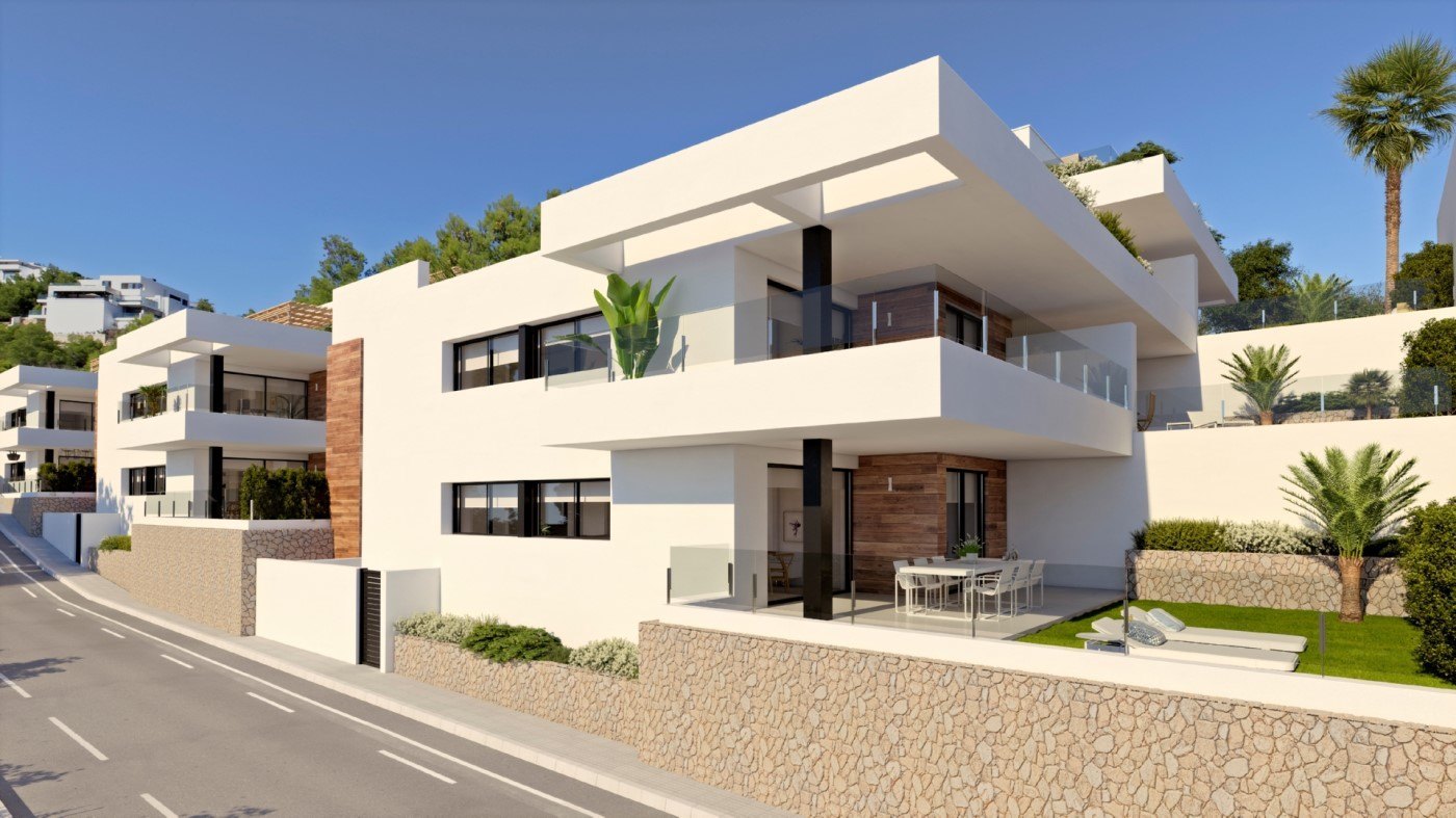 Moderne Wohnungen zu verkaufen, Benitachell, Costa Blanca, Spanien