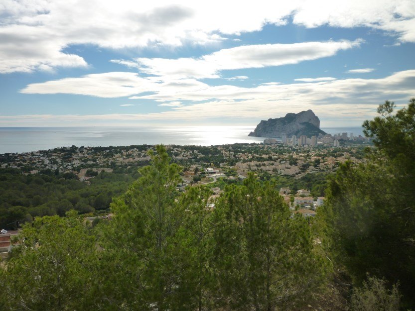 Plot for sale in Benissa, Costa Blanca, Spain, with sea view