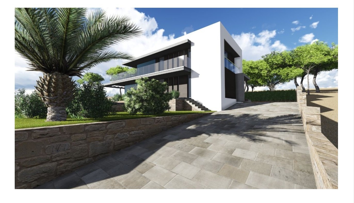 Construction de villa contemporaine, à vendre, Moraira, Espagne
