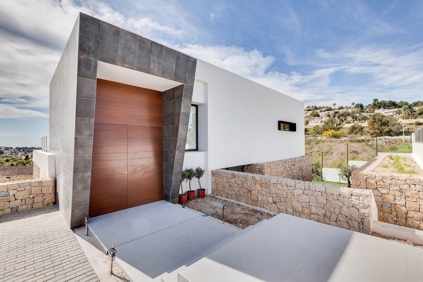 Kürzlich fertiggestellte Villa mit Meerblick zum Verkauf, Moraira, Costa Blanca