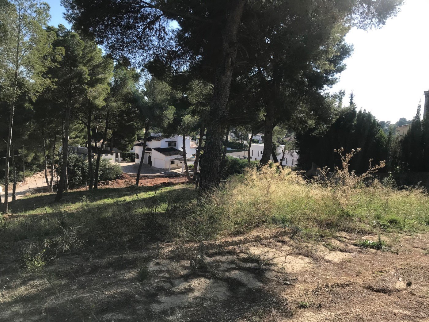Parcela en venta, Pla del mar, Moraira, vista mar