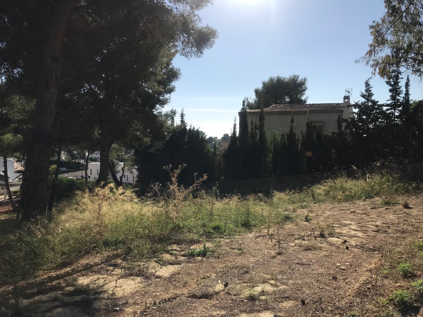 Parcela en venta, Pla del mar, Moraira, vista mar
