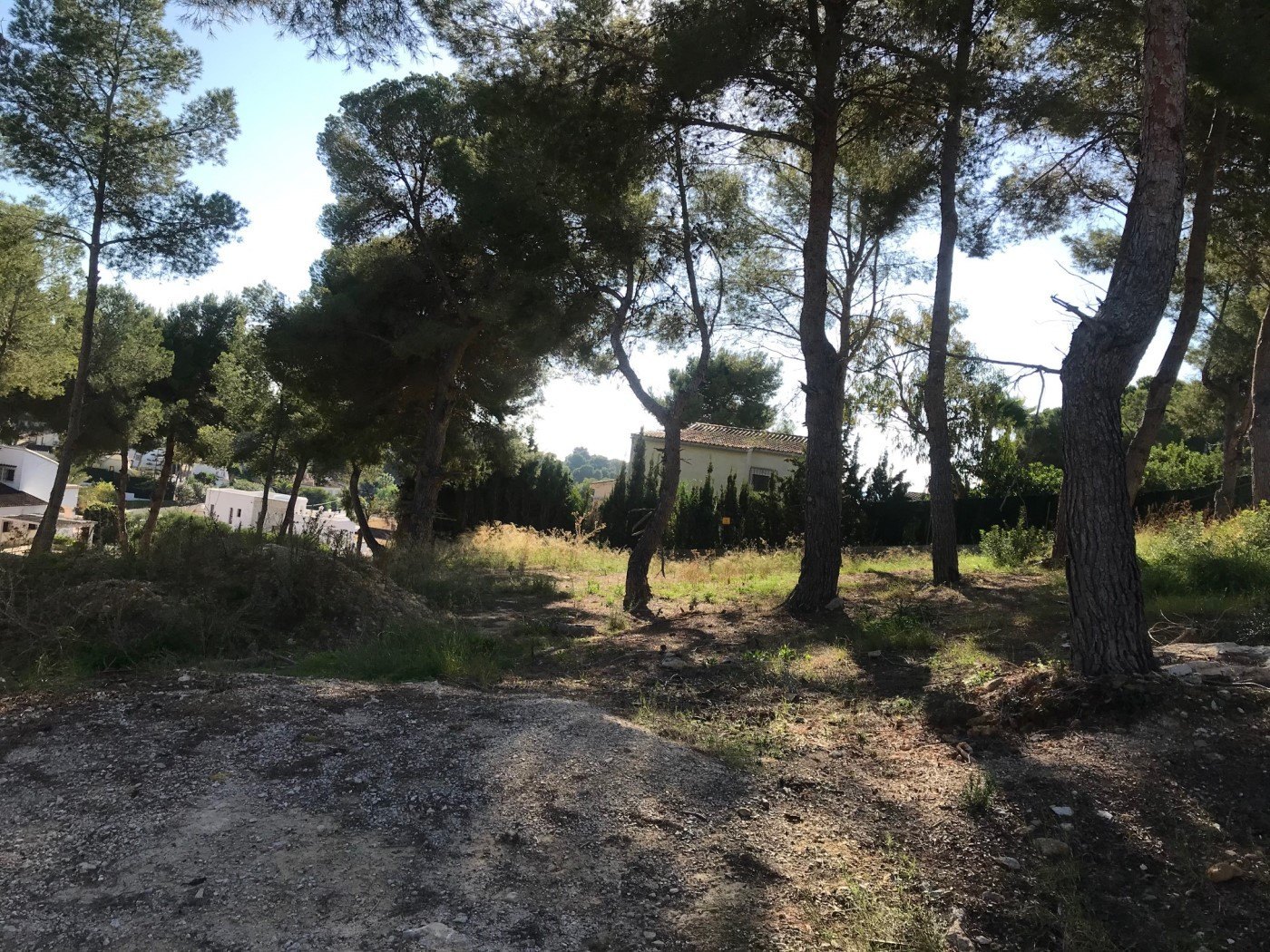 Parcela en venta, Pla del mar, Moraira, vista mar
