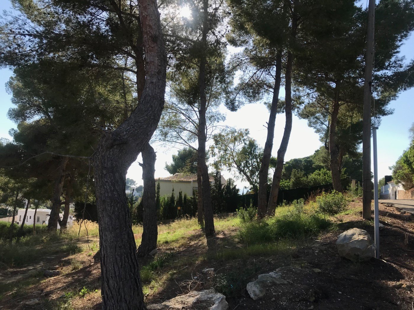Parcela en venta, Pla del mar, Moraira, vista mar