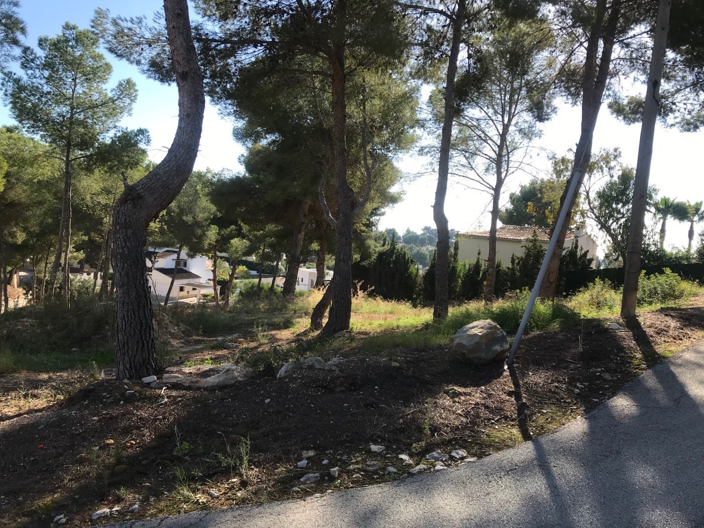 Parcela en venta, Pla del mar, Moraira, vista mar