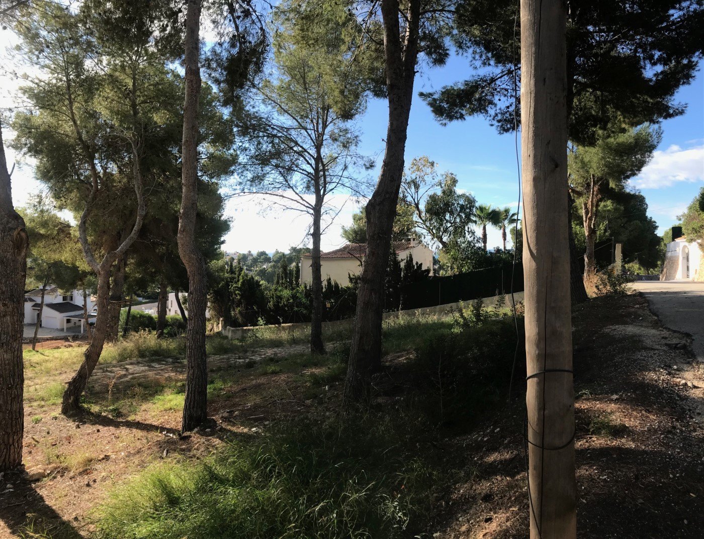 Parcela en venta, Pla del mar, Moraira, vista mar