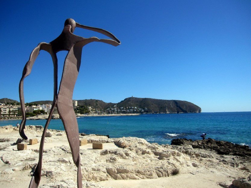 Parcela en venta, Pla del mar, Moraira, vista mar