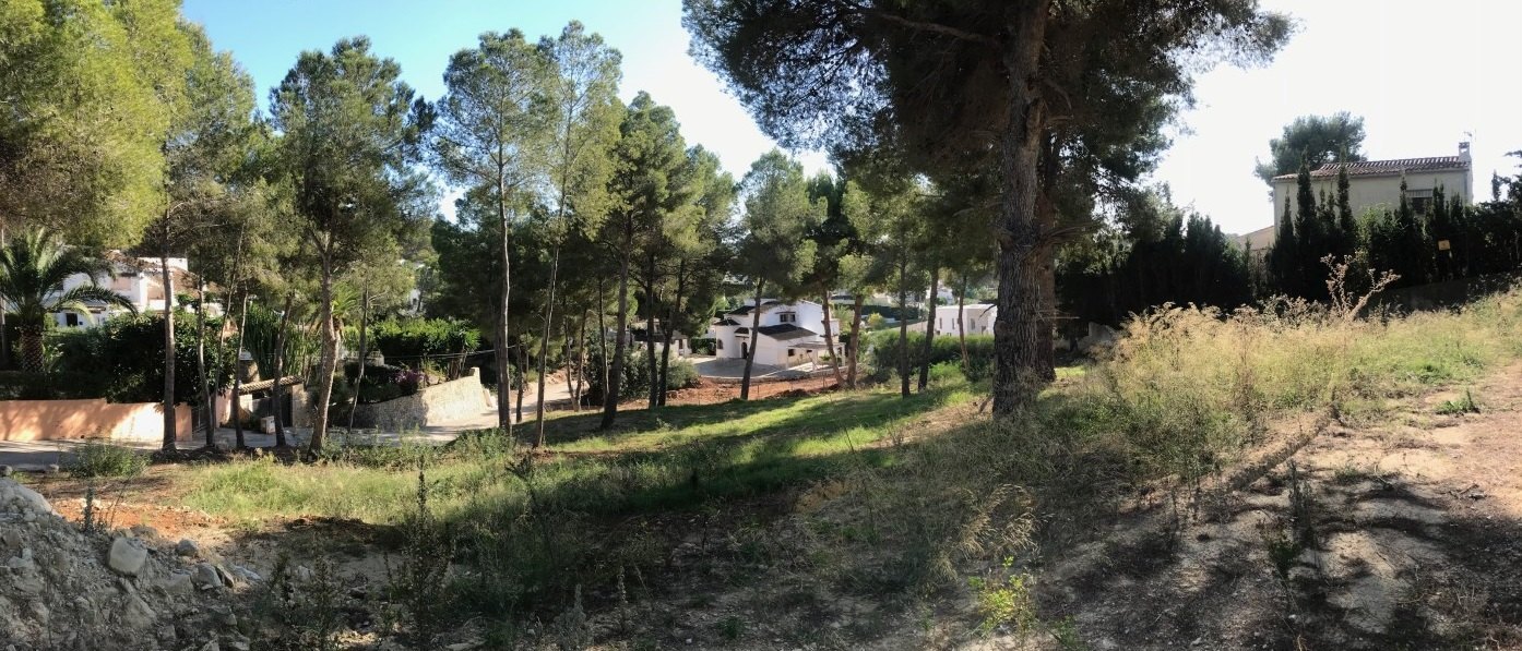 Parcela en venta, Pla del mar, Moraira, vista mar