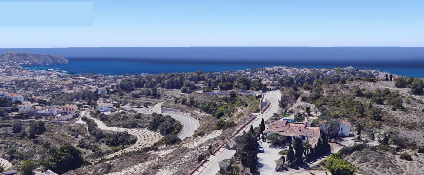 Plots for sale, Coma de Frailes, Moraira, Alicante, sea views