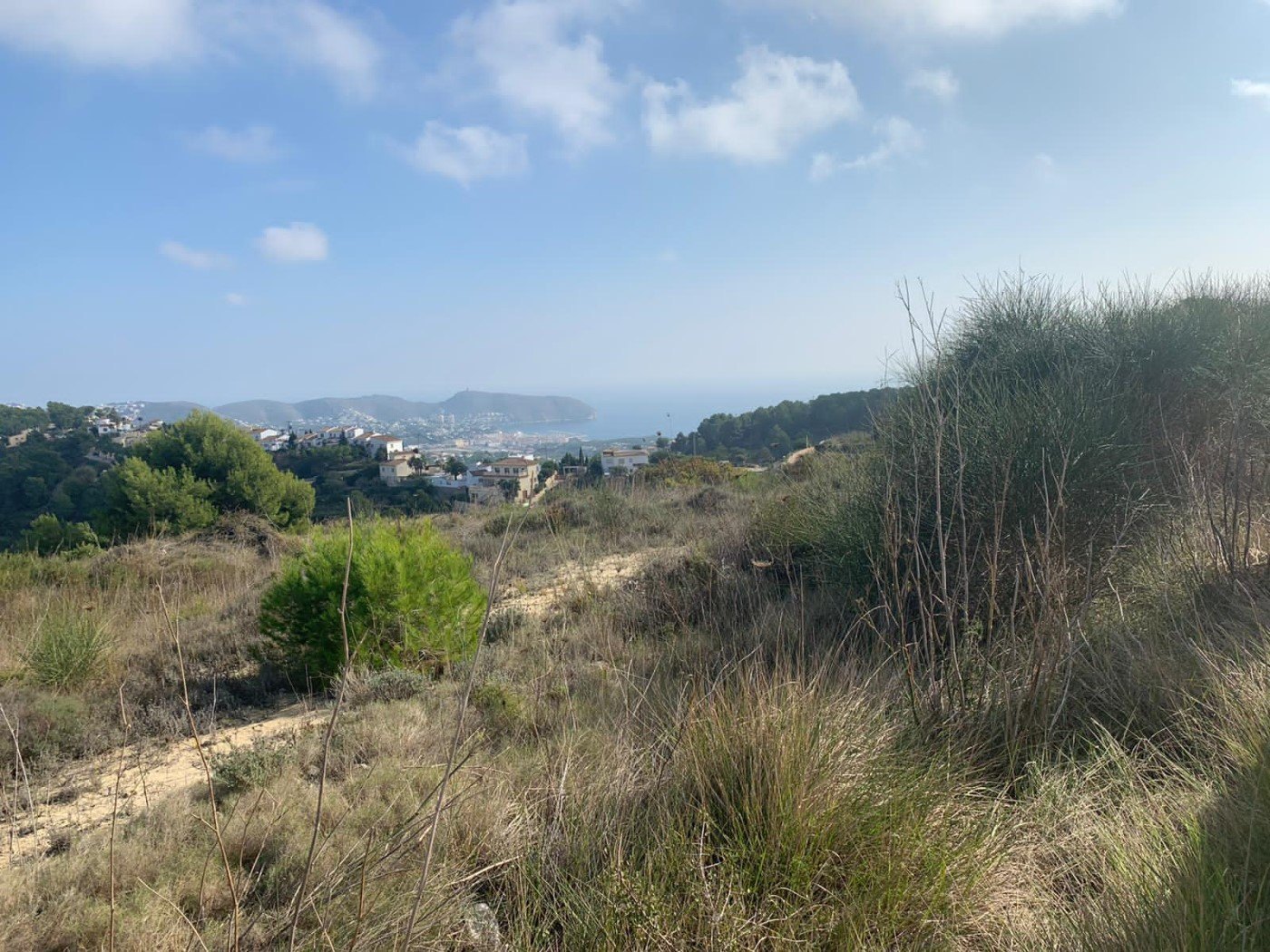Plots for sale, Coma de Frailes, Moraira, Alicante, sea views