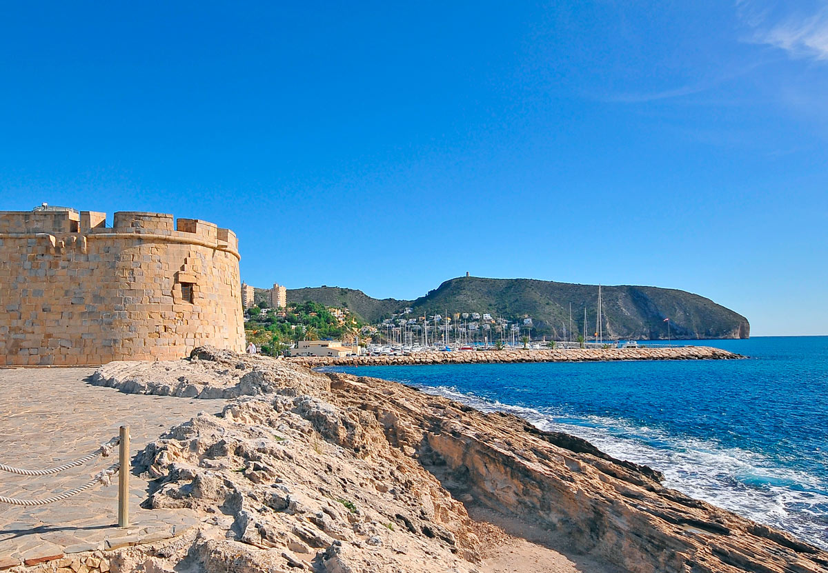 Plots for sale, Coma de Frailes, Moraira, Alicante, sea views