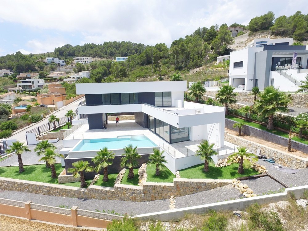 Villa moderna en venta en Javea, Costa Blanca, España, con vistas al mar