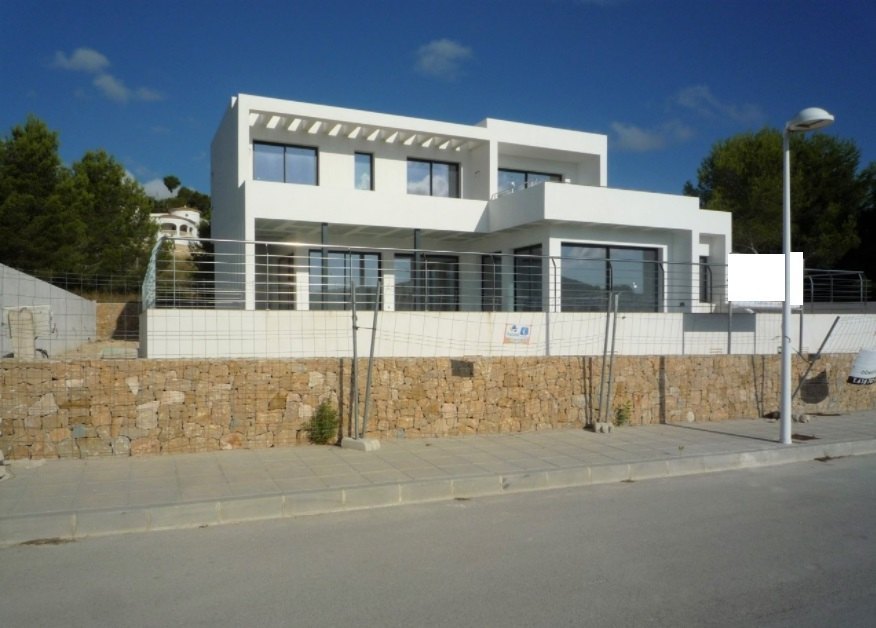Luxe villa, verkoop, in aanbouw, Moraira, Spanje, zeezicht