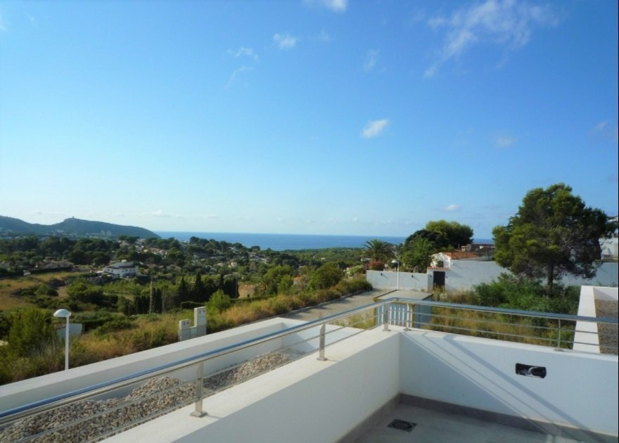 Luxury villa, sale, under construction, Moraira, Spain,sea view