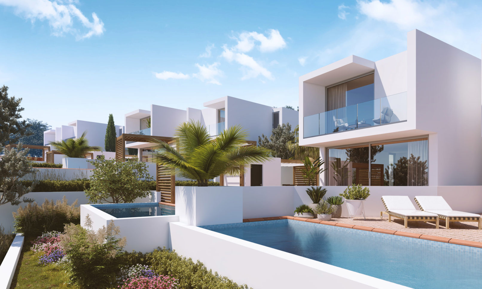Semi-townd luxury villas, sale, Moraira, Alicante