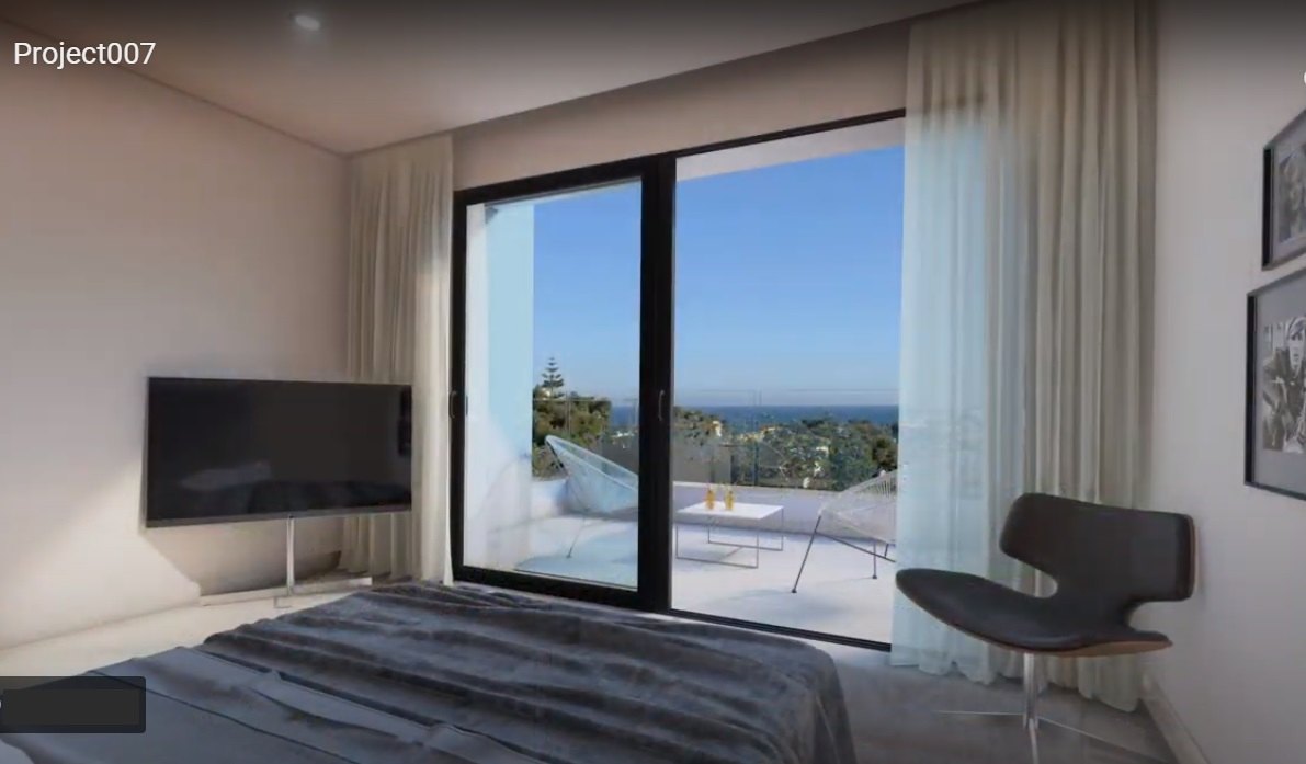 Villa Lujo proyecto, Calpe, Alicante, vista mar
