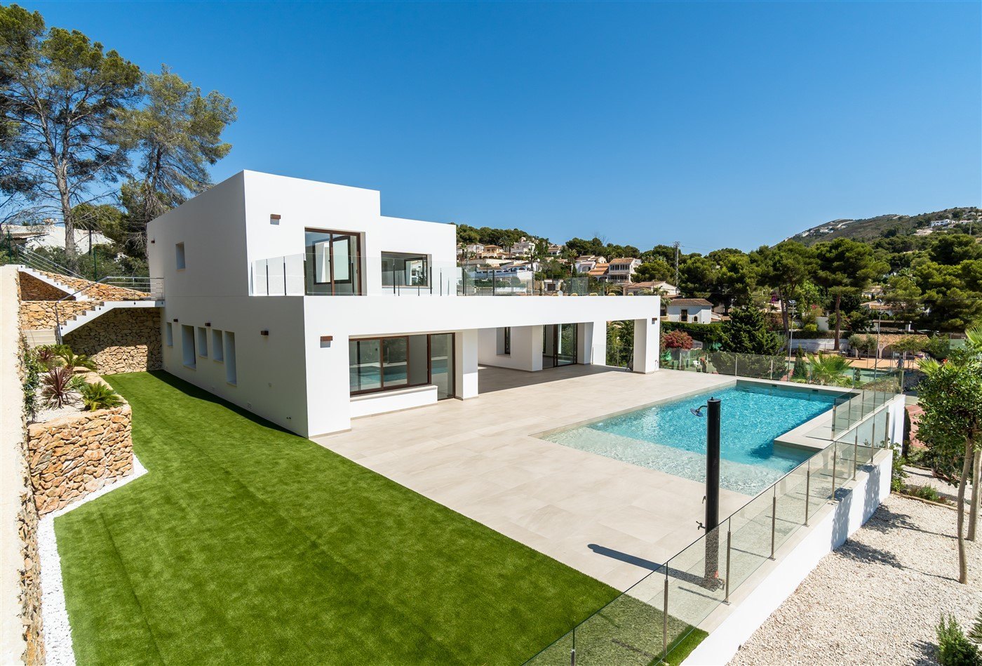 New luxury villa, for sale, El Portet, Moraira, Alicante, sea view