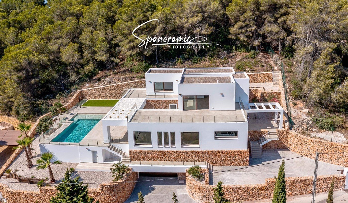 Villa de lujo nueva, en venta, El Portet, Moraira, Alicante, vista mar