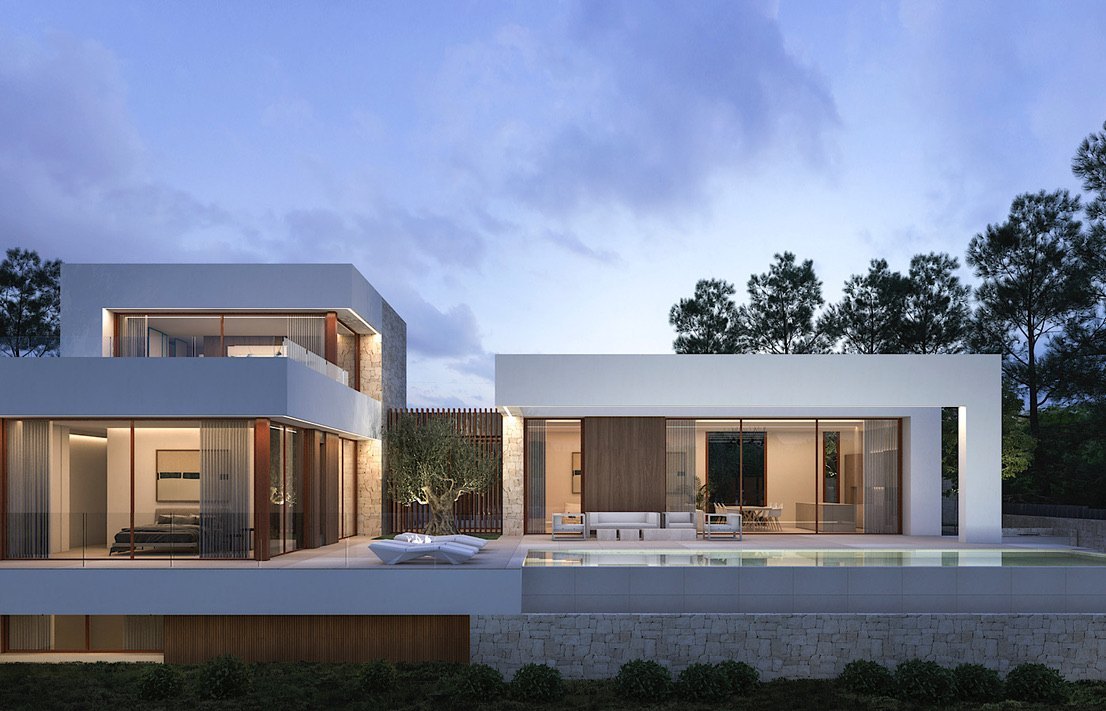 Luxury villa project for sale with sea views, Benissa, Costa Blanca