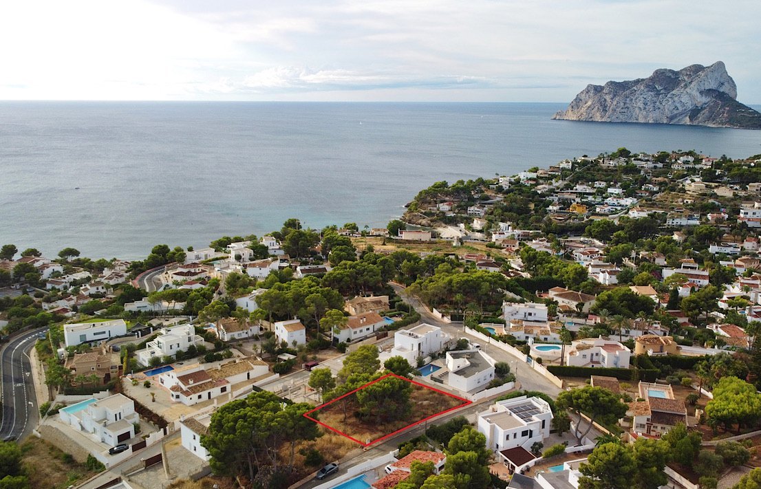 Proyecto de villa de lujo en venta con vistas al mar, Benissa, Costa Blanca