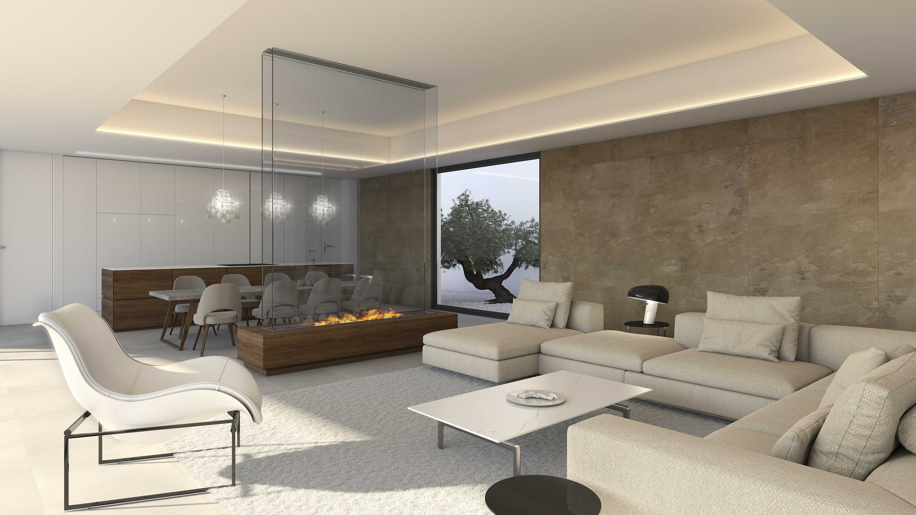 Projekt zeitgenössische Villa, zu verkaufen, Altea, Costa Blanca