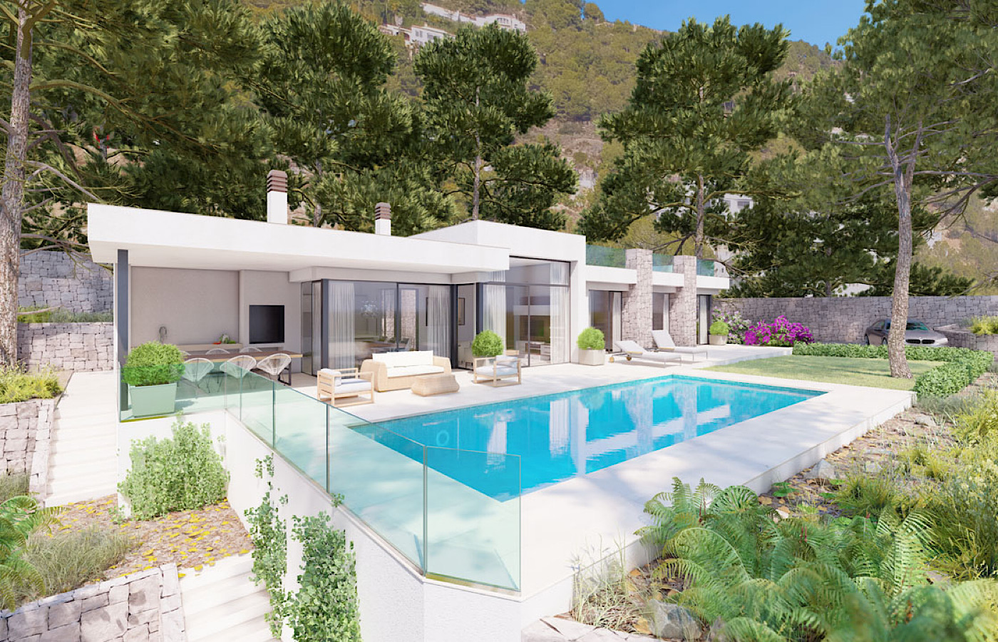 Neues Luxus-Villenprojekt mit Meerblick, Benissa, Costa Blanca
