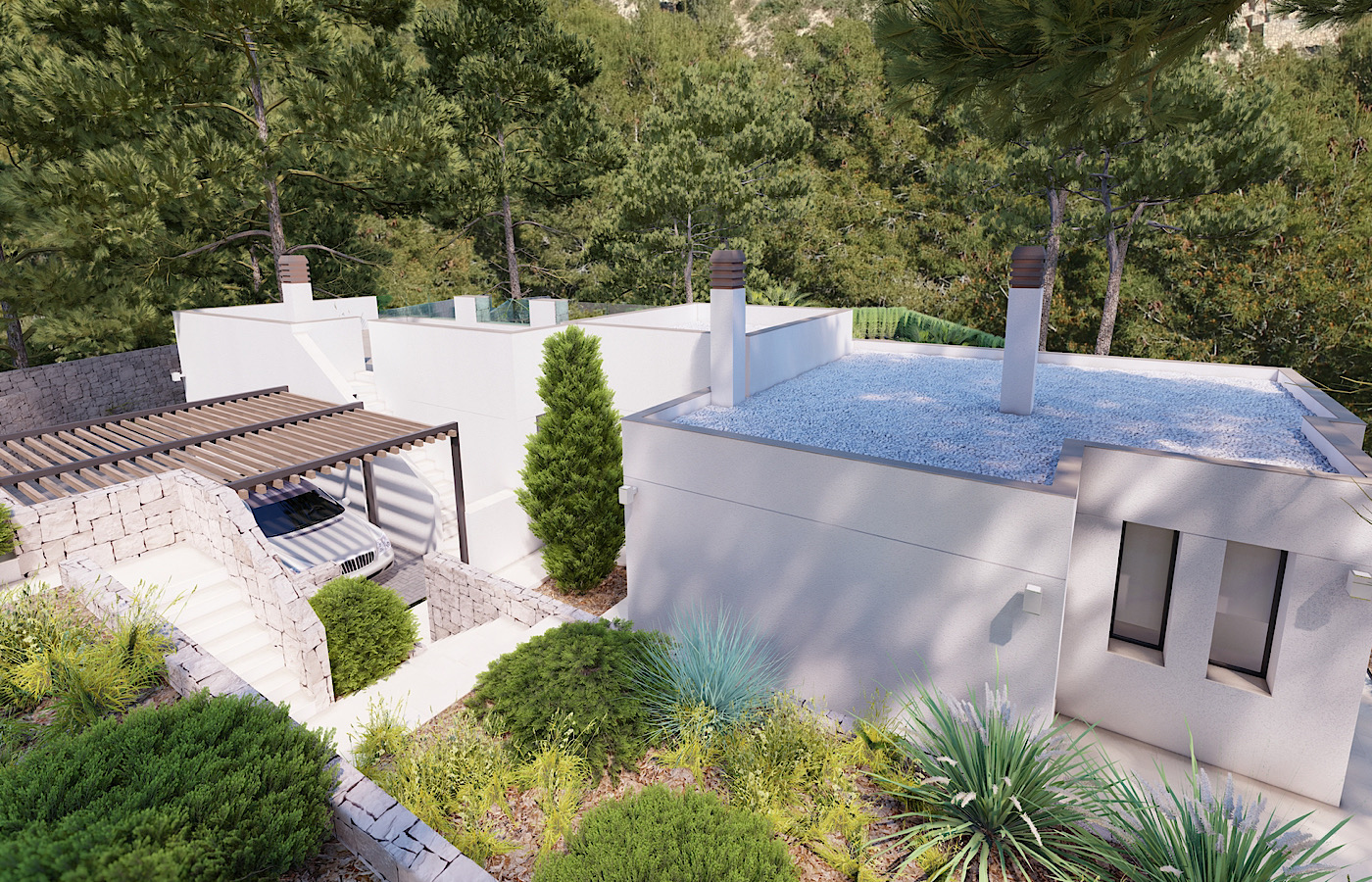 Neues Luxus-Villenprojekt mit Meerblick, Benissa, Costa Blanca
